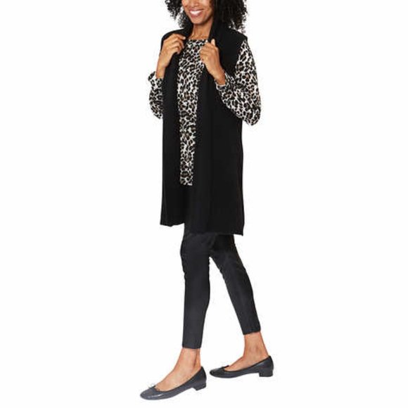 Mario Serrani Sweaters - Mario Serrani Ladies' Sleeveless Cardigan